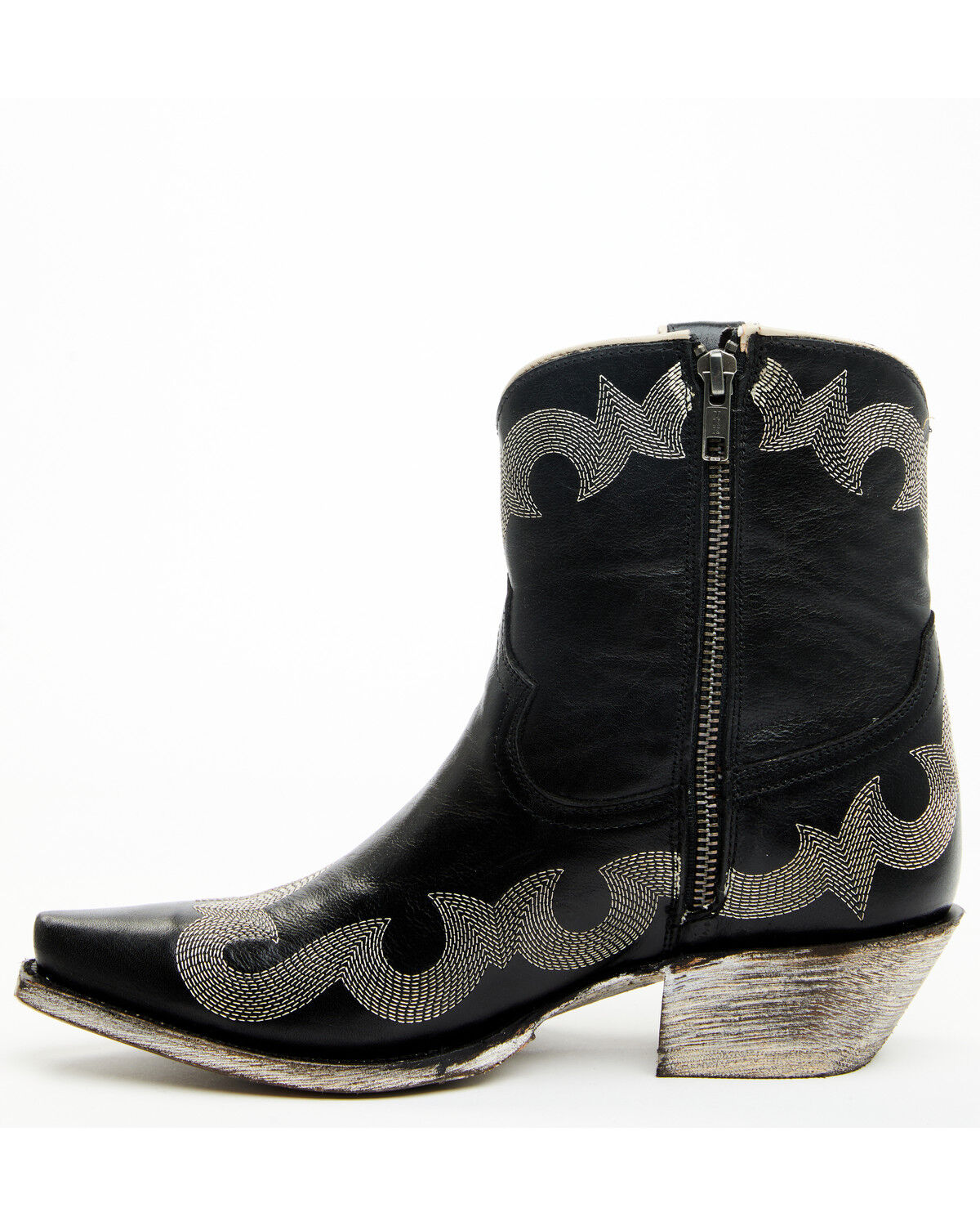 Image #3 - Liberty Black Women's Mossil Negro Western Boots - Snip Toe, Black, hi-res