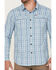 Image #3 - Columbia Men's Silver Ridge Balanced Plaid Long Sleeve Button-Down Western Shirt, Blue, hi-res