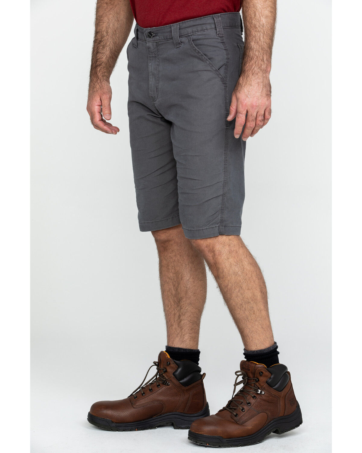 work boots with shorts