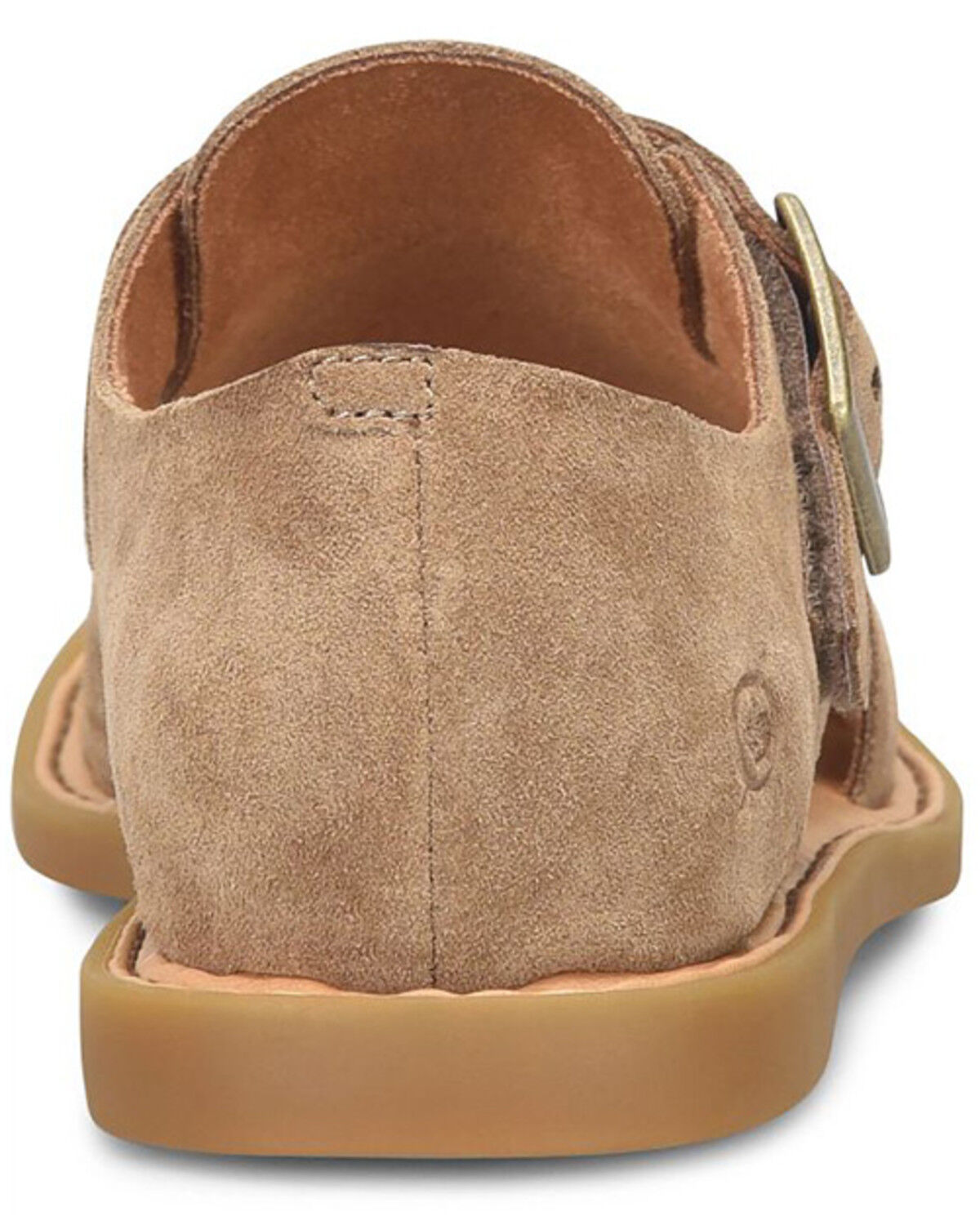 Image #5 - Born Women's Ivey Suede Sandals, Taupe, hi-res