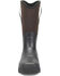 Image #3 - Double H Men's Albin 13" Rubber Work Boots - Composite Toe, Black, hi-res