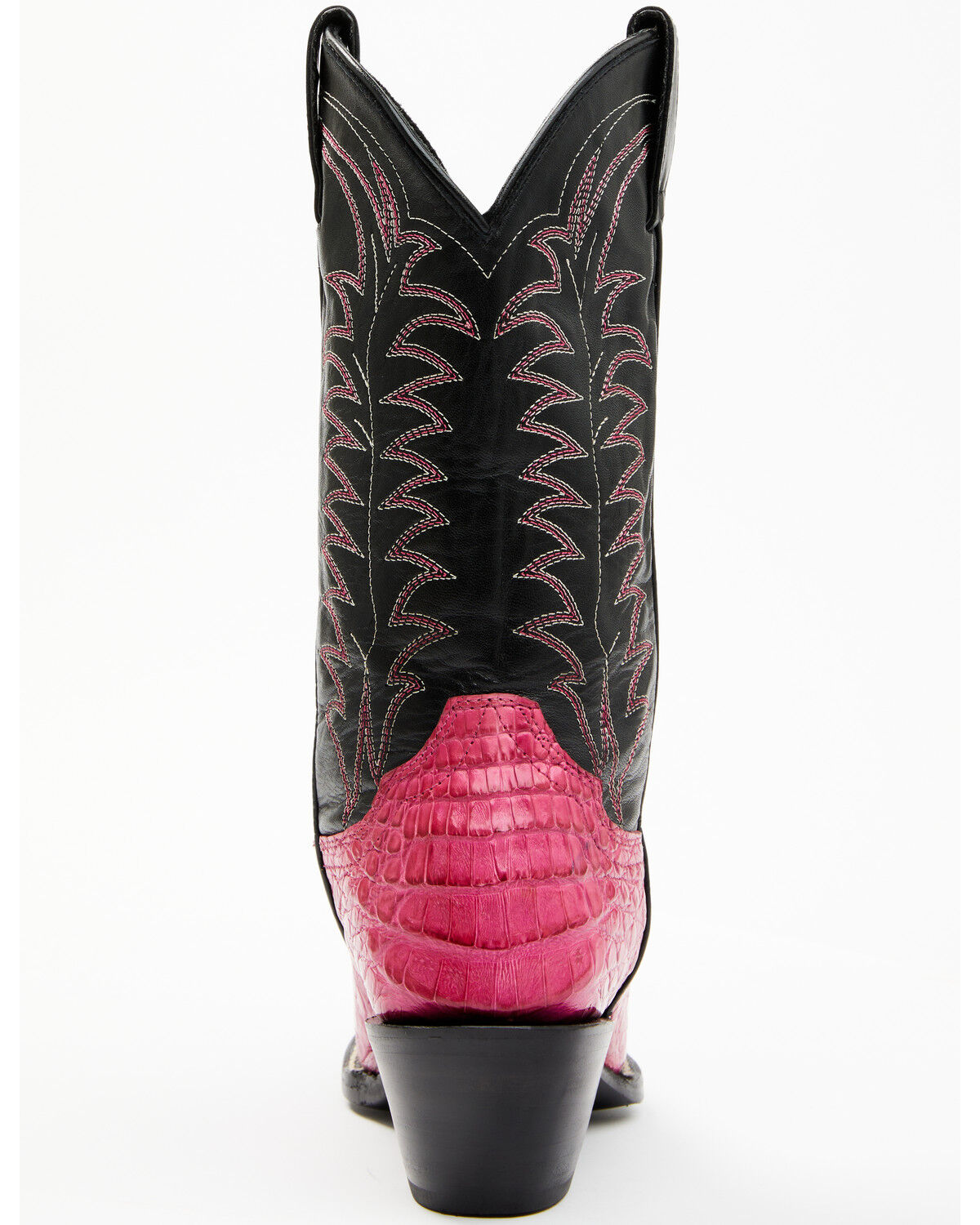 Image #5 - Idyllwind Women's All In Exotic Caiman Western Boots - Round Toe, Fuchsia, hi-res