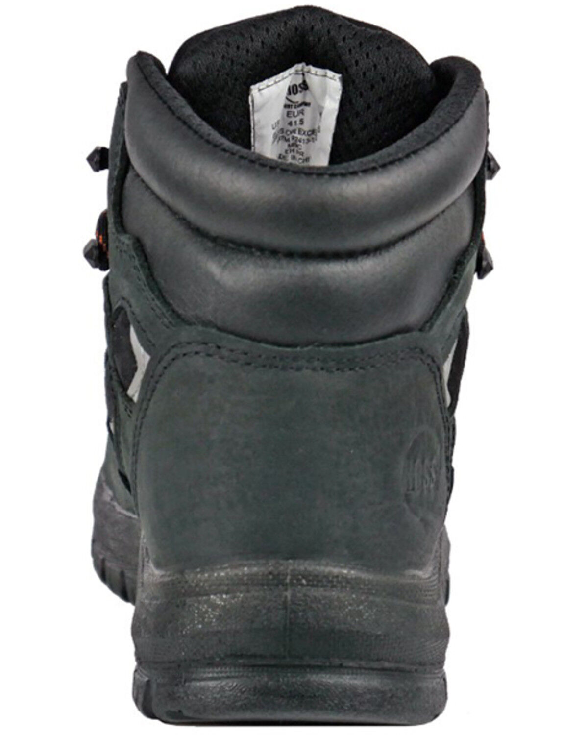 Image #5 - Hoss Men's Lorne 6" Lace-Up Work Boots - Composite Toe, Black, hi-res