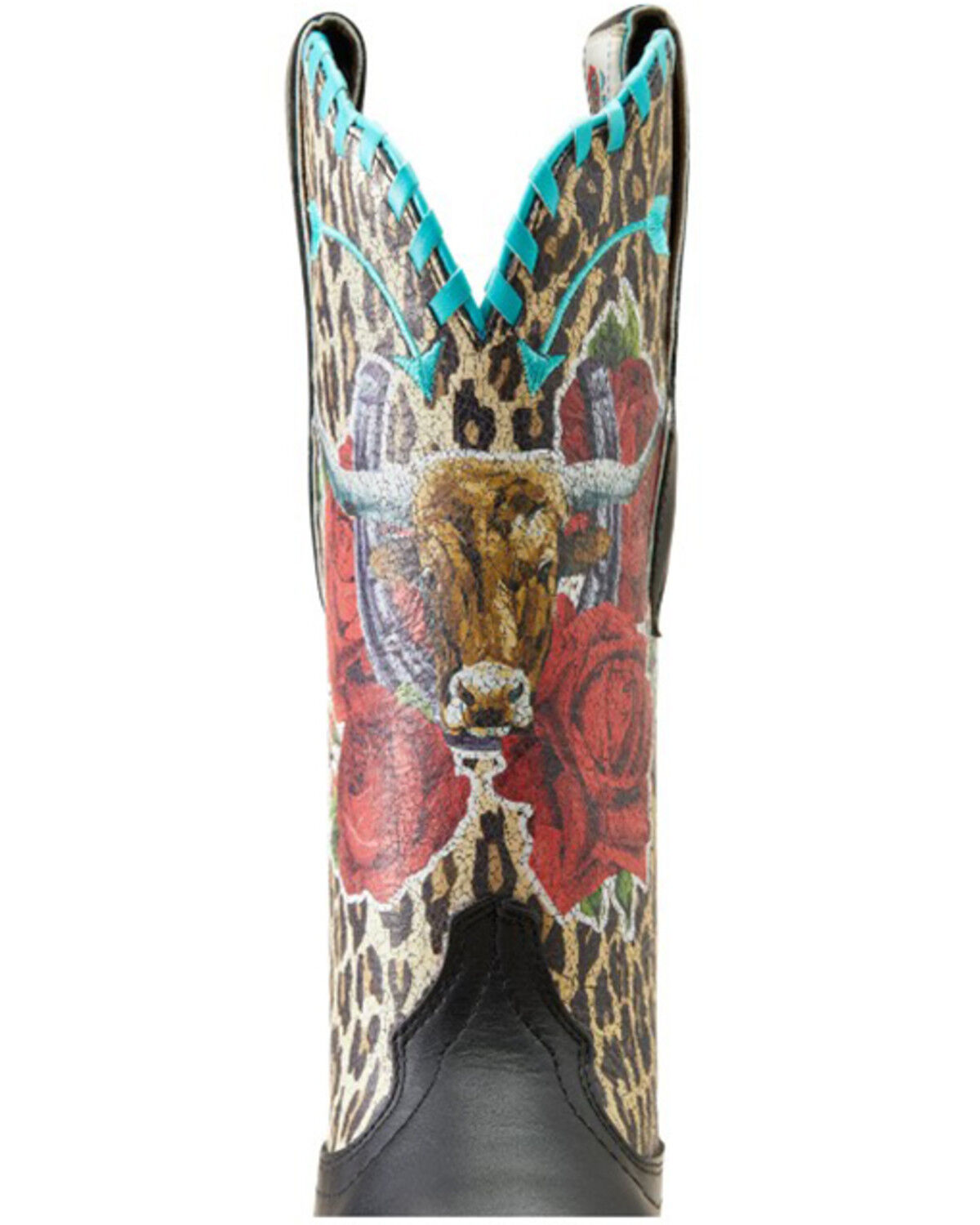 Image #6 - Ariat X Rodeo Quincy Women's Frontier Western Boots - Broad Square Toe, Black, hi-res