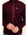 Ariat Men's Malbec Heather Bowdrie Bonded Full Zip Front Jacket , Wine, hi-res