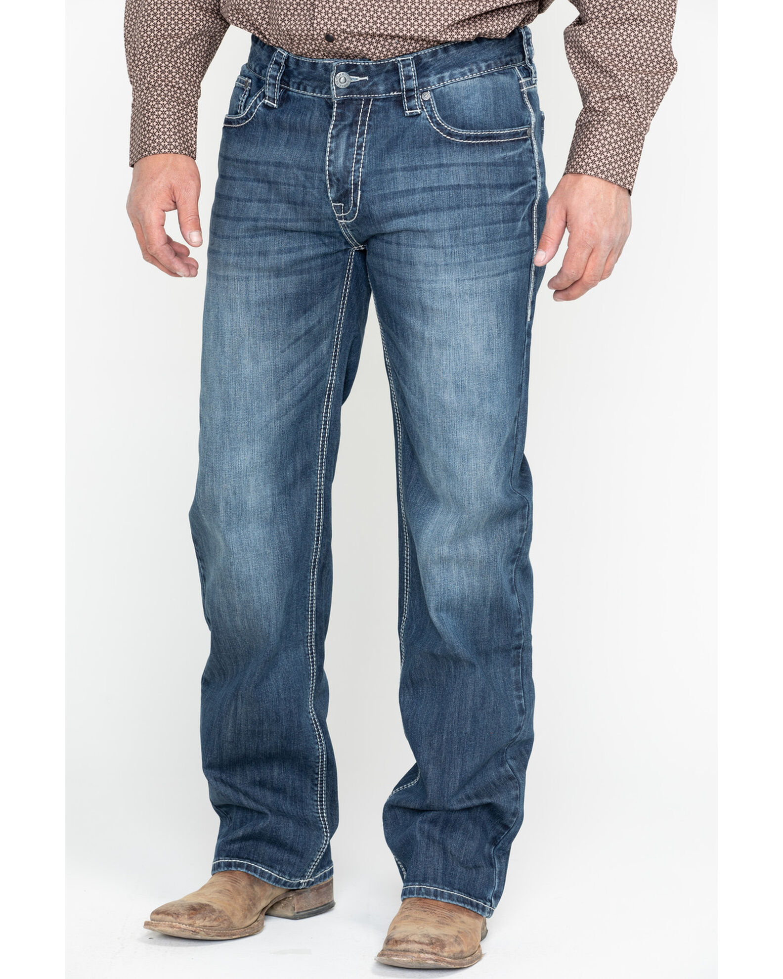 Product Name: Rock & Roll Denim Men's Reflex Double Barrel Straight Leg  Jeans