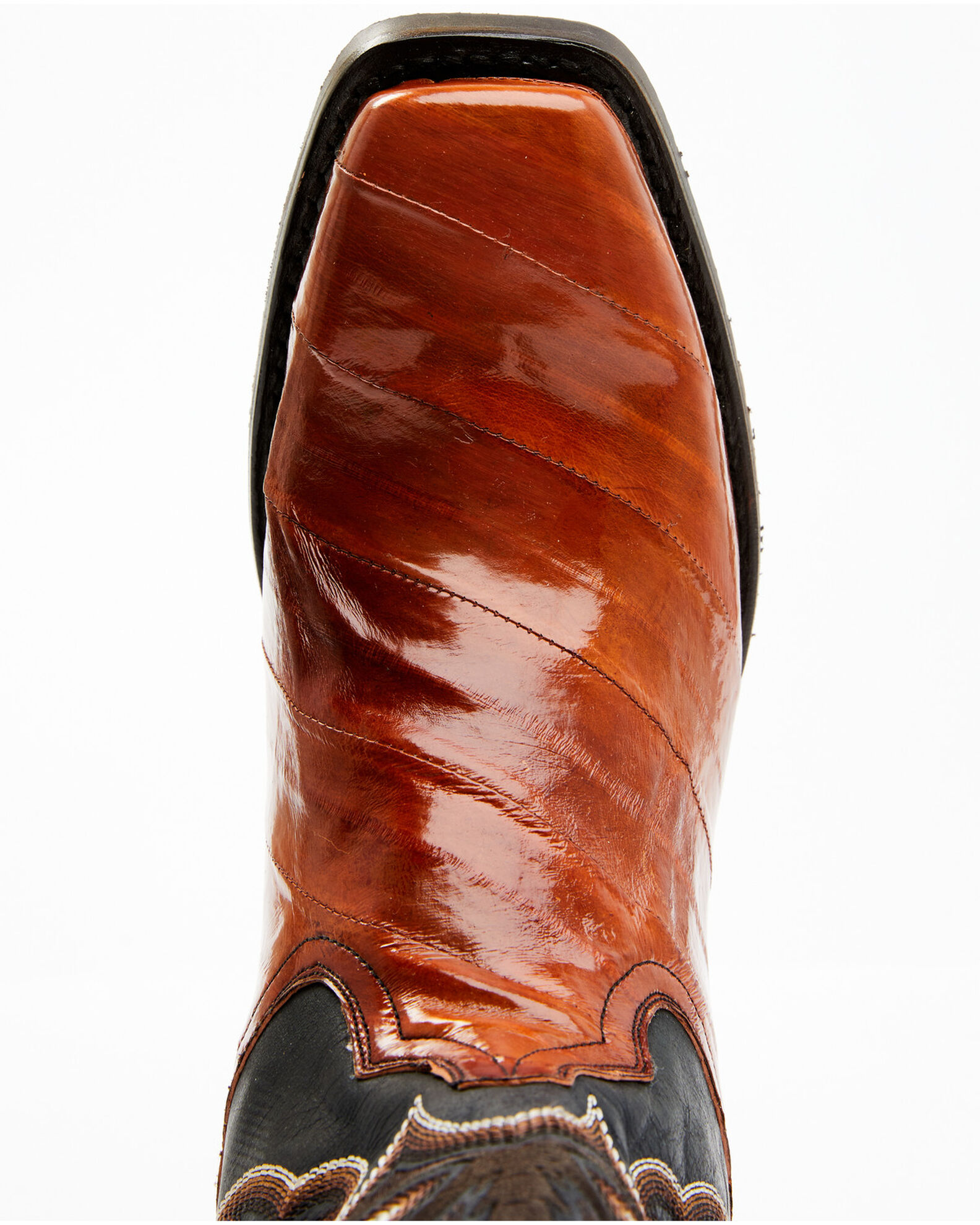 Dan Post Men s Eel Exotic Western Boots Square Toe Sheplers