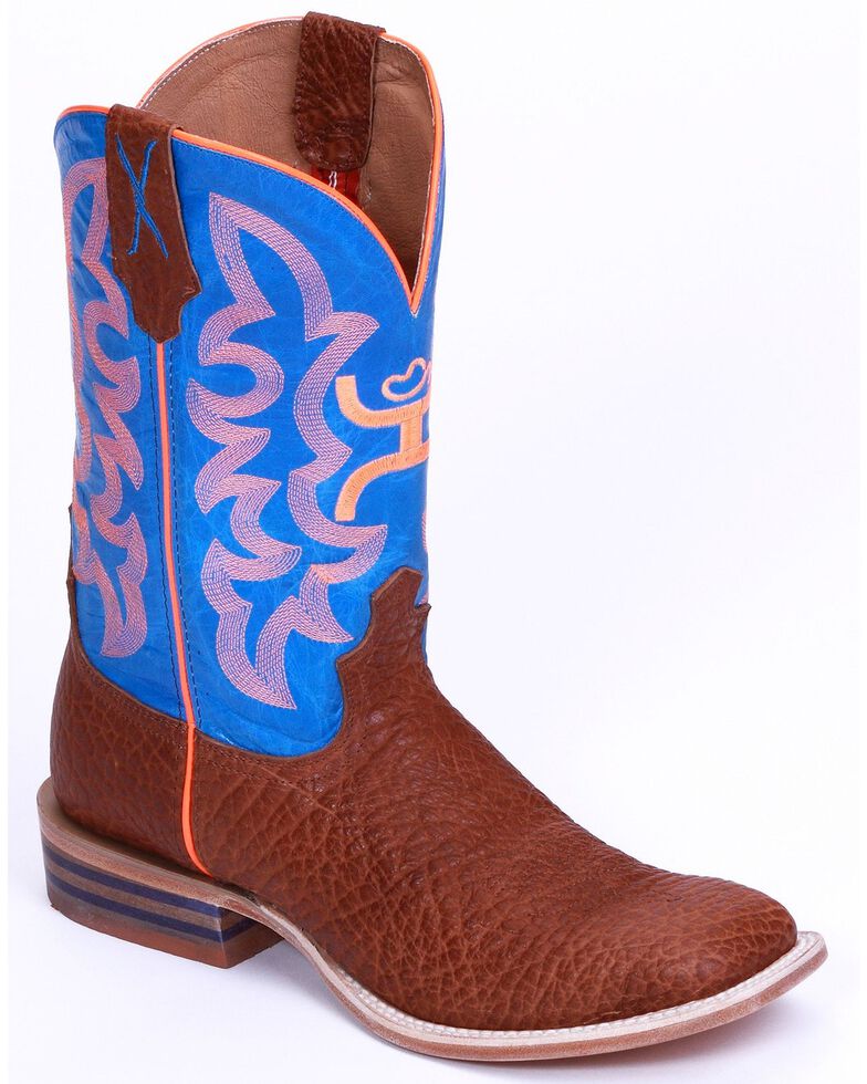 Twisted X Youth Boys' Neon Cowboy Boots - Wide Square Toe, , hi-res