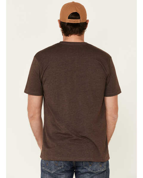 Image #4 - Ariat Men's Liberty USA Digi Camo Logo Short Sleeve T-Shirt , Brown, hi-res
