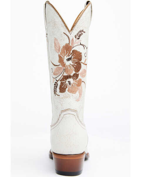 Shyanne Women's Sloane Western Boots - Snip Toe, White, hi-res