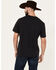 Image #4 - Wrangler Men's Boot Barn Exclusive Giddy Up Cowboy Short Sleeve T-Shirt, Black, hi-res