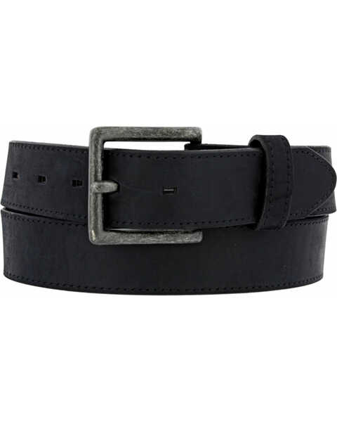 Image #1 - Chippewa Men's Black Sycamore Leather Belt , Black, hi-res