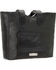 American West Black Mojave Canyon Large Zip Top Tote , Black, hi-res