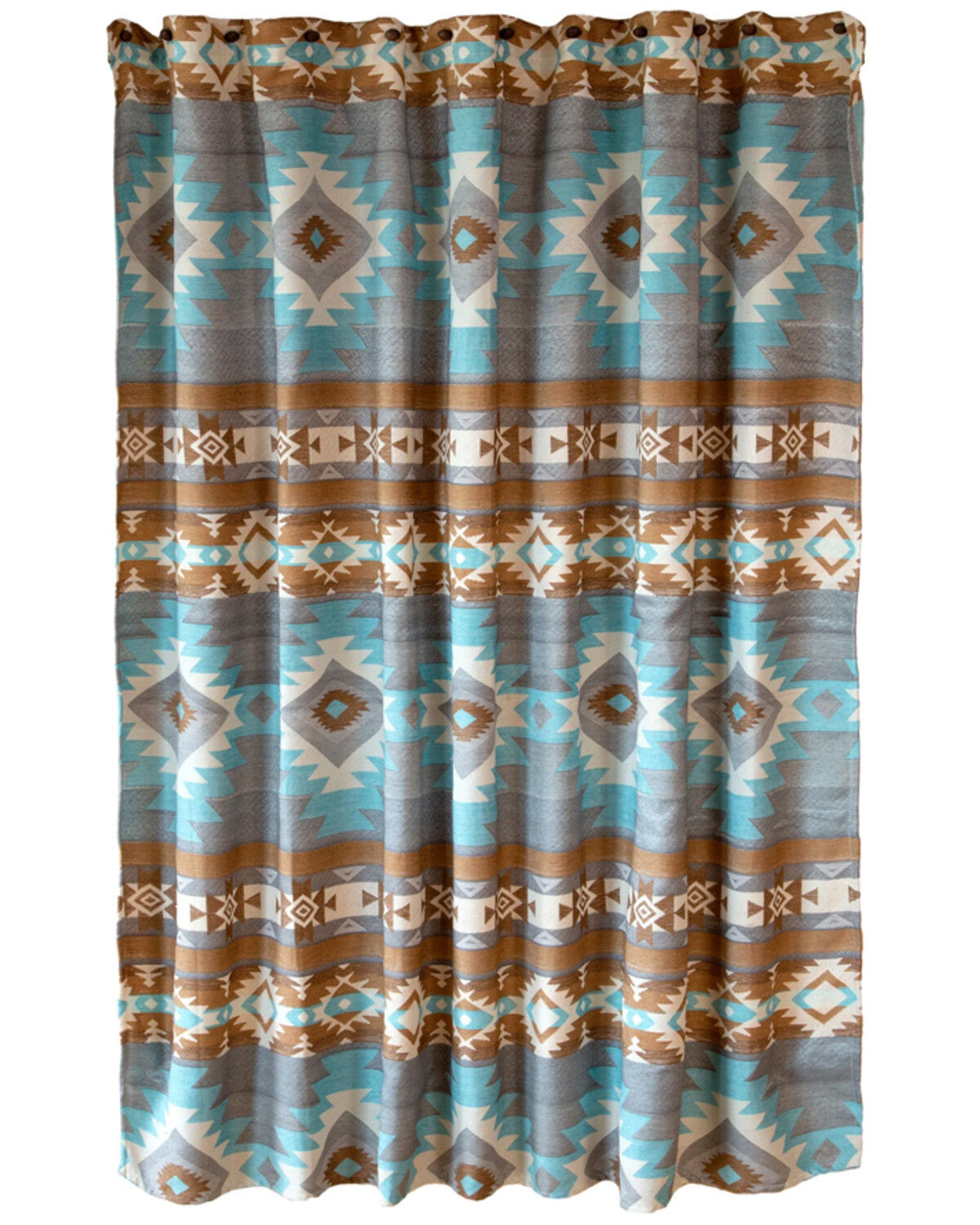 Image #1 - Carstens Home Mesa Daybreak Shower Curtain, Blue, hi-res