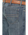 Image #4 - Cinch Men's Sliver Label Medium Wash Slim Straight Rigid Denim Jeans, Indigo, hi-res