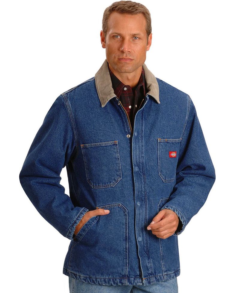 Dickies Stonewashed Denim Chore Jacket Sheplers
