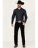 Image #3 - Rock & Roll Denim Men's Revolver Black Slim Straight Reflex Denim Jeans, Black, hi-res