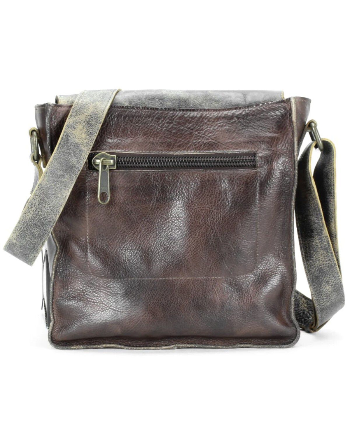 Image #2 - Bed Stu Women's Venice Beach Crossbody Bag, Black/brown, hi-res