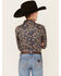 Image #4 - Cowboy Hardware Boys' Paisley Print Long Sleeve Snap Western Shirt, Navy, hi-res