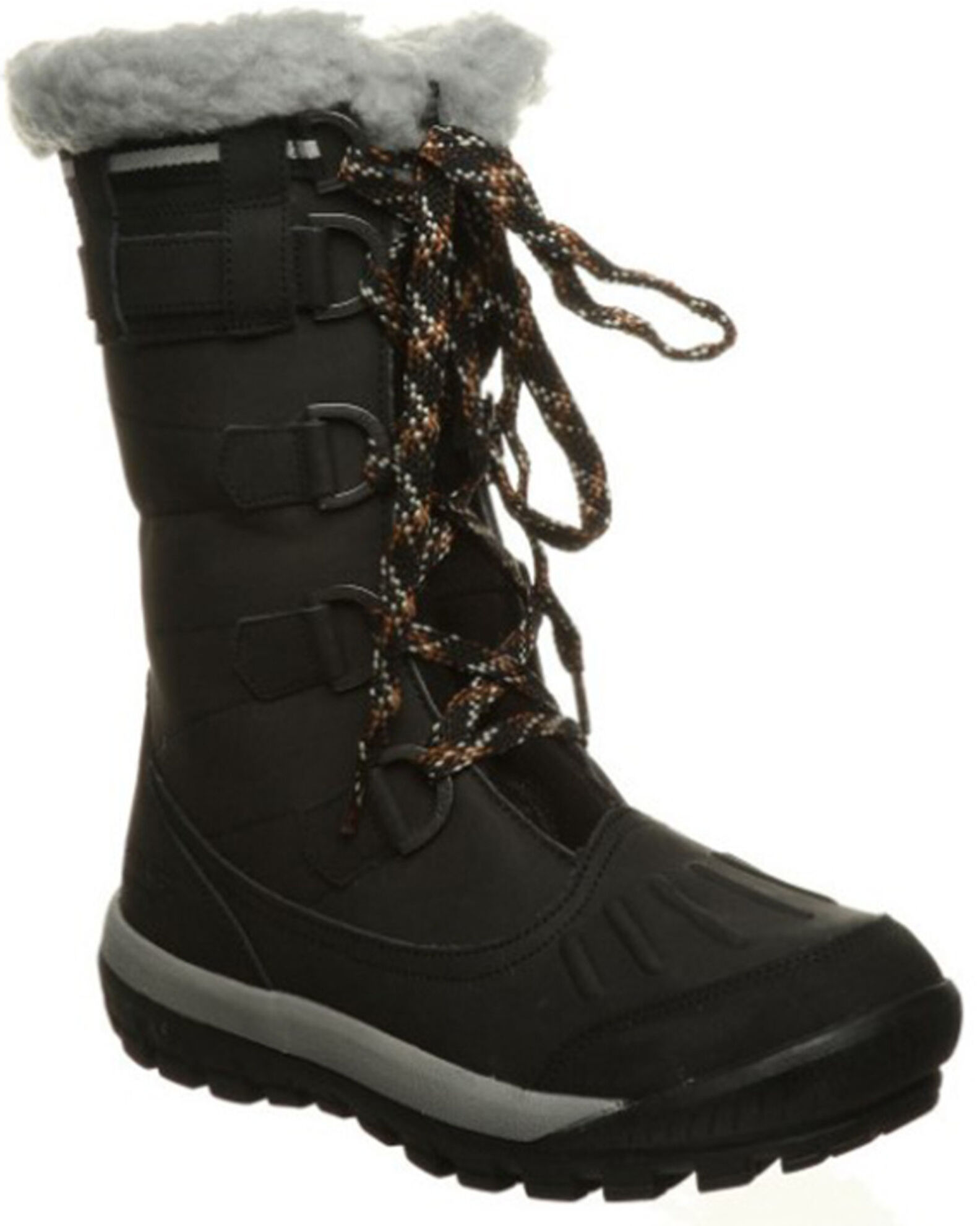 Bearpaw Women s Desdemona 10 Waterproof Lace Up Boots Round Toe Sheplers
