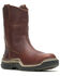 Men's Wolverine Raider Durashock Carbonmax Wellington - Composite Toe, Brown, hi-res
