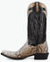 Image #3 - Dan Post Men's Exotic Python Western Boots - Snip Toe, Grey, hi-res