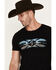 Image #2 - Cody James Men's Boot Stitch Short Sleeve Graphic T-Shirt, Black, hi-res