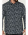 Image #3 - Moonshine Spirit Men's Amusement Large Paisley Print Long Sleeve Western Shirt , Navy, hi-res