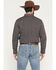 Image #4 - RANK 45&reg; Men's Rough Road Geo Print Long Sleeve Button-Down Stretch Western Shirt, Navy, hi-res