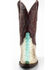 Dan Post Women's Watersnake Western Boots - Snip Toe, Green/silver, hi-res