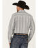 Image #4 - Gibson Trading Co Men's Rough Road Striped Print Long Sleeve Button-Down Western Shirt , White, hi-res