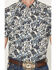 Image #3 - Gibson Trading Co Men's Floral Fever Short Sleeve Snap Western Shirt, Ivory, hi-res
