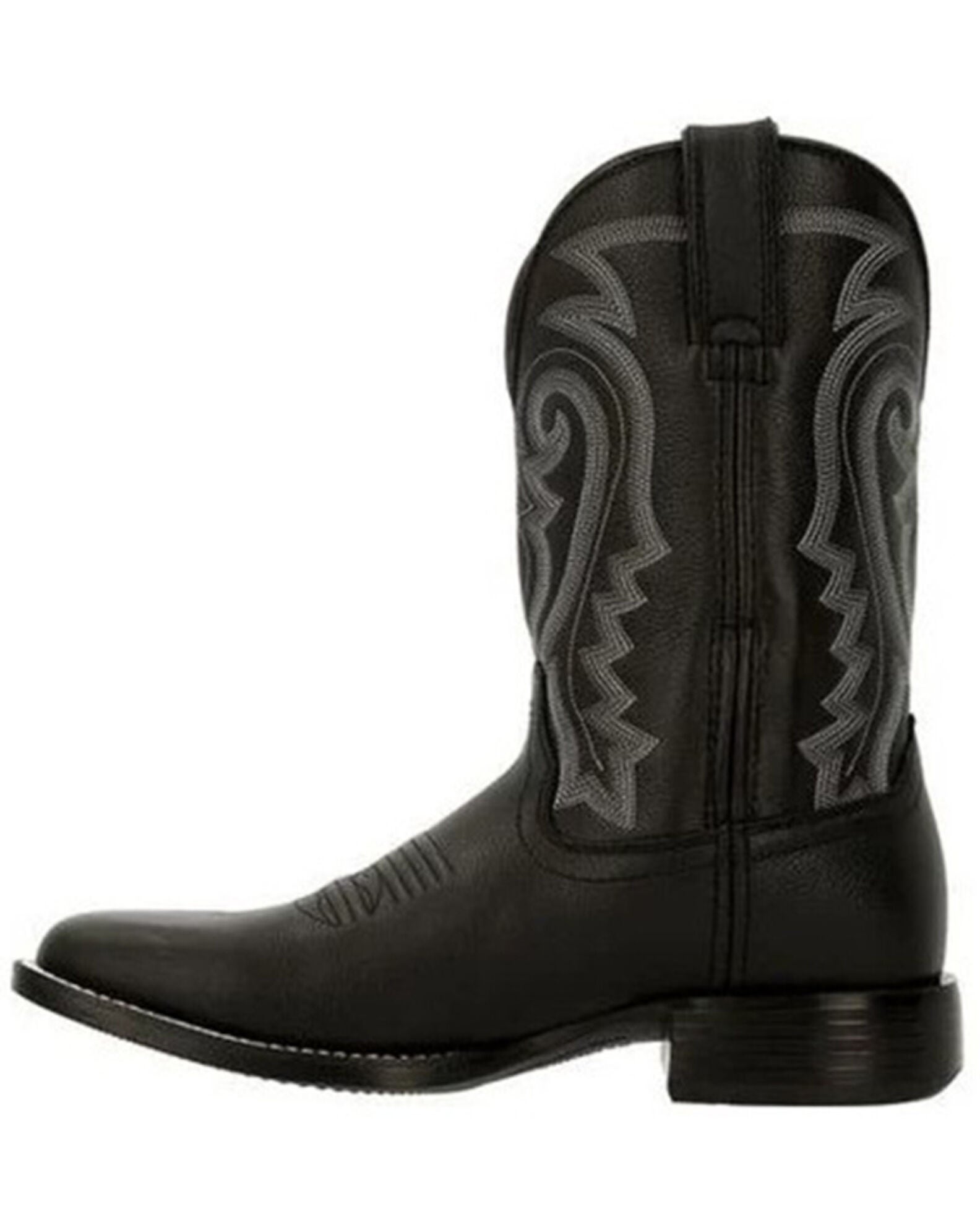 Product Name Durango Men's Westward Onyx Western Boots Broad Square Toe