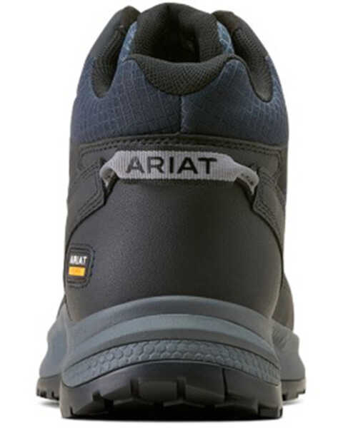 Image #3 - Ariat Men's Outpace Shift Mid Work Shoes - Composite Toe , Black, hi-res
