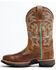 Shyanne Women's Xero Gravity Waterproof Lite Western Performance Boots - Broad Square Toe , Brown, hi-res