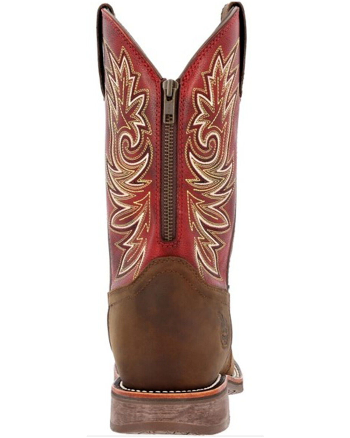 Image #5 - Georgia Boot Men's Carbo-Tec Waterproof Soft Toe Western Boots - Square Toe, Brown, hi-res