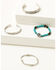 Image #1 - Idyllwind Women's Barnes Outlaw Bracelet Set - 4 Piece, Silver, hi-res