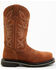 Image #2 - Shyanne Women's 11" Pull On Western Work Boots - Composite Toe, Brown, hi-res