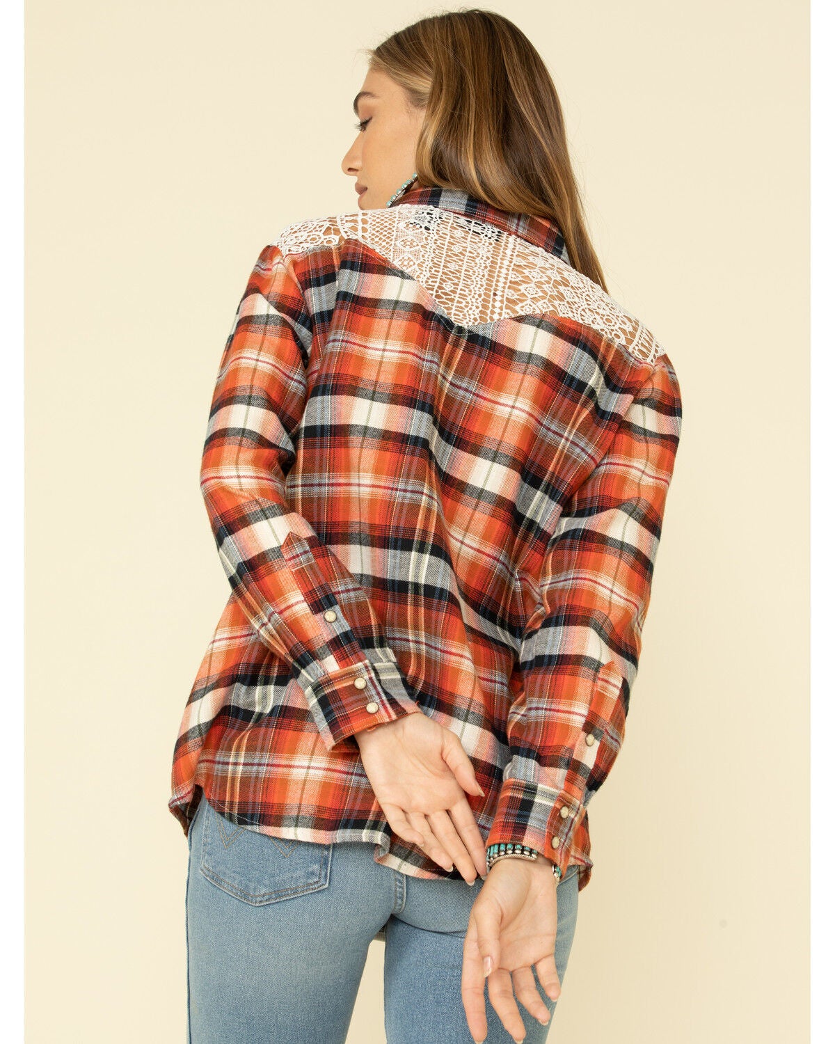 wrangler plaid jacket