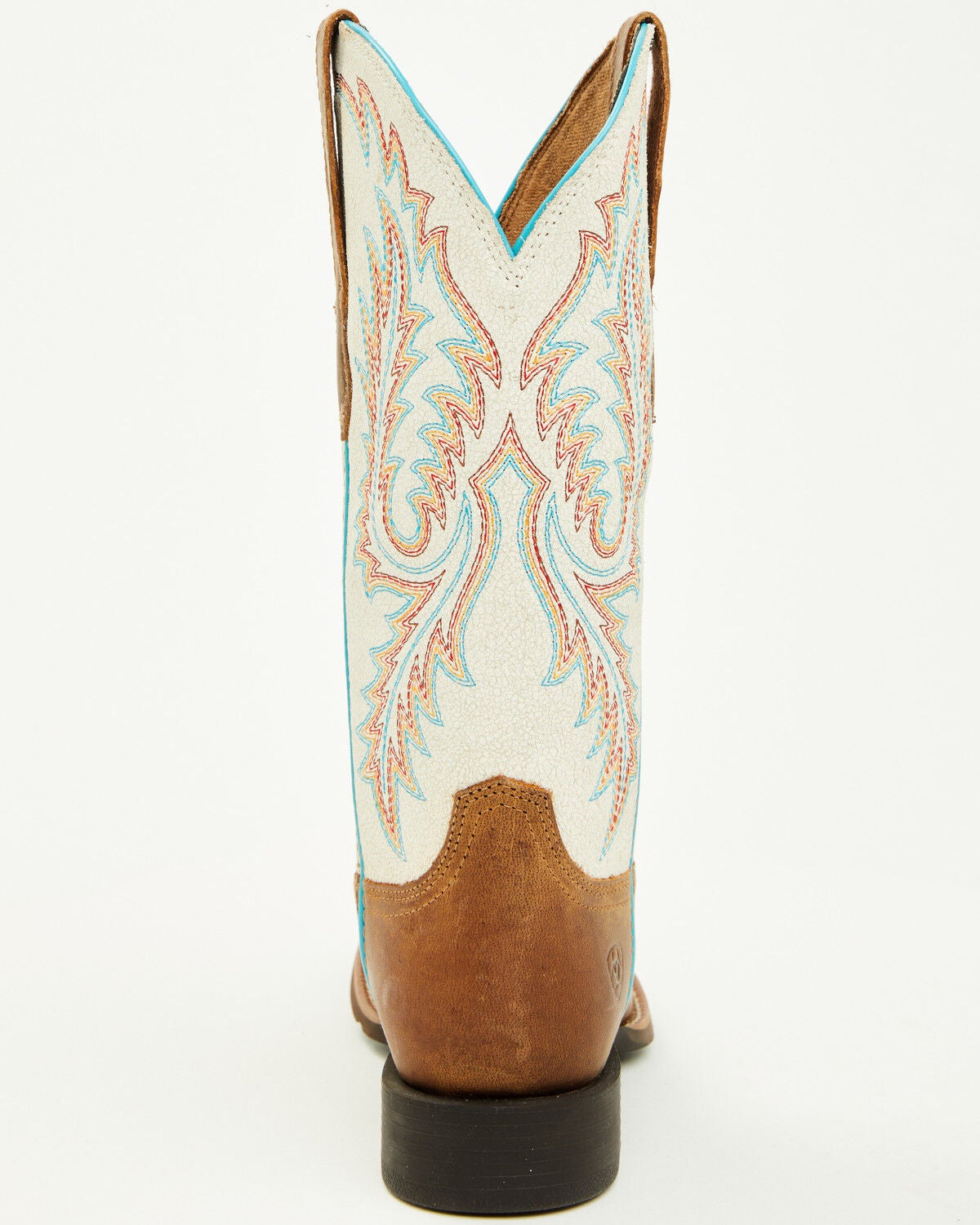 Image #5 - Ariat Women's Round Up StretchFit Performance Western Boots - Round Toe, Beige, hi-res