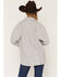 Image #4 - Ariat Women's Charleston Striped Long Sleeve Snap Western Shirt, White, hi-res