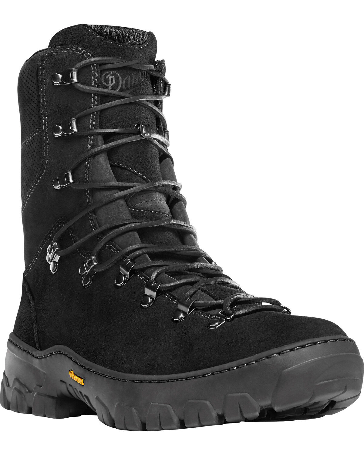 Image #1 - Danner Men's Wildland Tactical Firefighter 8" Boots - Soft Toe, Black, hi-res