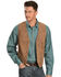 Scully Lamb Leather Western Vest, Maple, hi-res