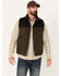 Image #1 - Brothers and Sons Men's Utility Puffer Vest, Dark Brown, hi-res