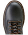 Image #4 - Ariat Men's 8" Logger Shock Shield Waterproof Work Boots - Soft Toe, Black, hi-res
