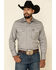 Wrangler Men's Solid Advanced Comfort Long Sleeve Work Shirt, Cement, hi-res