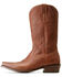 Image #2 - Ariat Men's Uptown Whiskey Barrel Western Boots - Snip Toe, Brown, hi-res