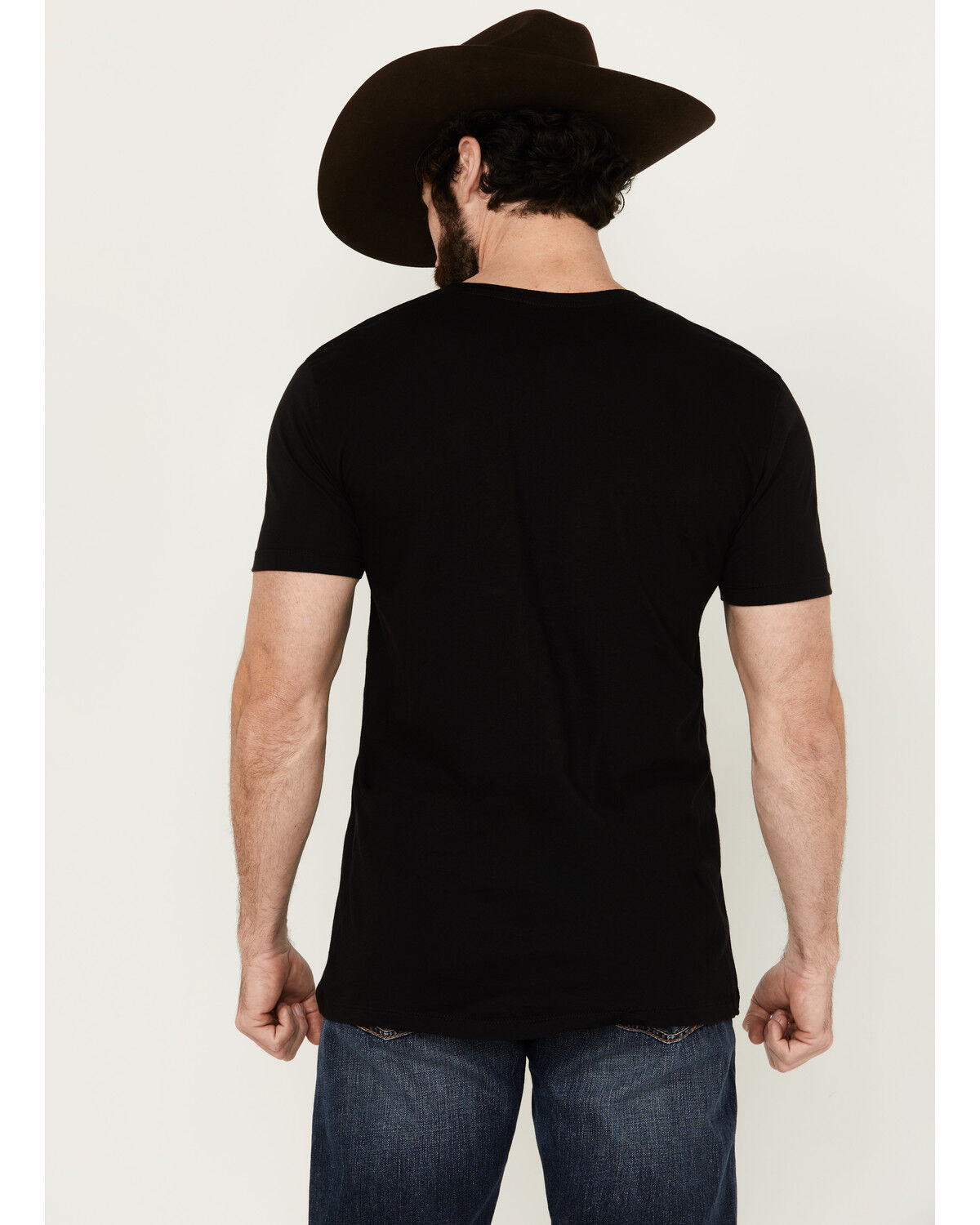Image #4 - Cody James Men's Outlaw Short Sleeve Graphic T-Shirt, Black, hi-res