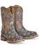 Image #1 - Tin Haul Boys' Triangulum Western Boots - Broad Square Toe, Black, hi-res