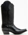 Planet Cowboy Women's Midnight Calf Western Boot - Snip Toe , Black, hi-res